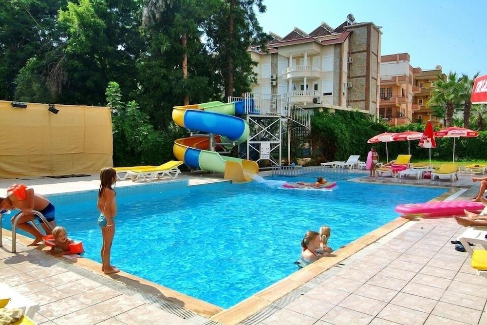 Hedef Kleopatra Golden Sun Hotel Alanya Exterior photo